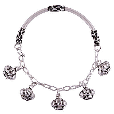 925 STERLING SILVER PLAIN BRACELET - R900002-5