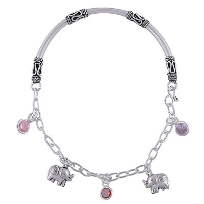 925 STERLING SILVER CUBIC ZIRCONIA BRACELET - R900003-19