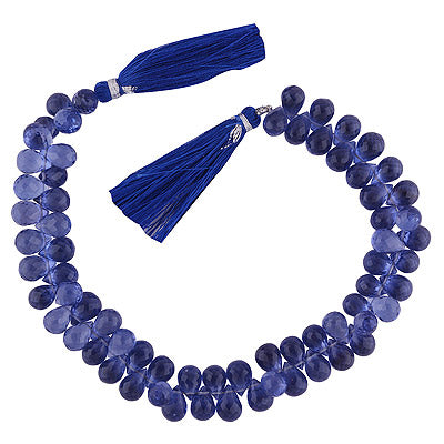 37.5gram Quartz Teardrops Shape Semi Precious Cut Gemstone Beads - RI30880047-5