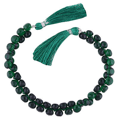 31.9gram Quartz Onion Shape Semi Precious Cut Gemstone Beads - RI30880050-5
