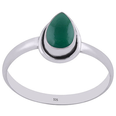 Green Onyx Ring - RN100037-8