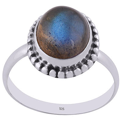 Labradorite Ring - RN100079-5