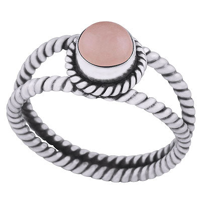 Rose Quartz Ring - RN100191-13