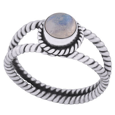 Rainbow Moonstone Ring - RN100191-4