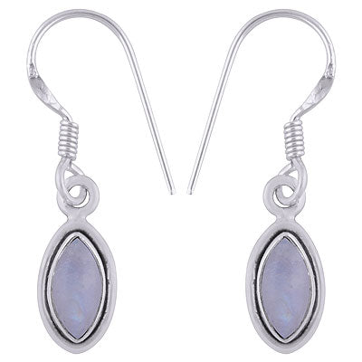 Rainbow Moonstone Earrings - RN200048-4
