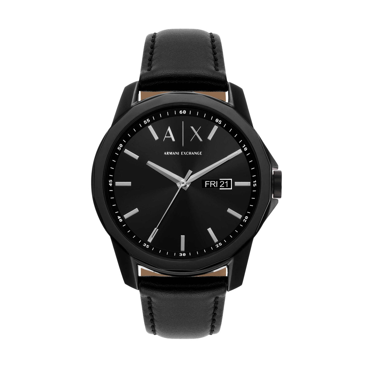 Armani Exchange Black Watch AX7147SET