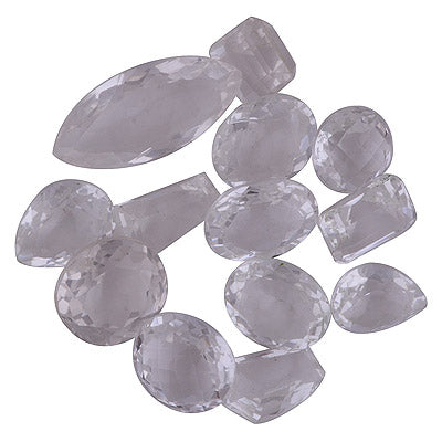 13 Pcs Natural Crystal Standard Quality Faceted Cut Gemstones Free Size Lot - RS30700035-3