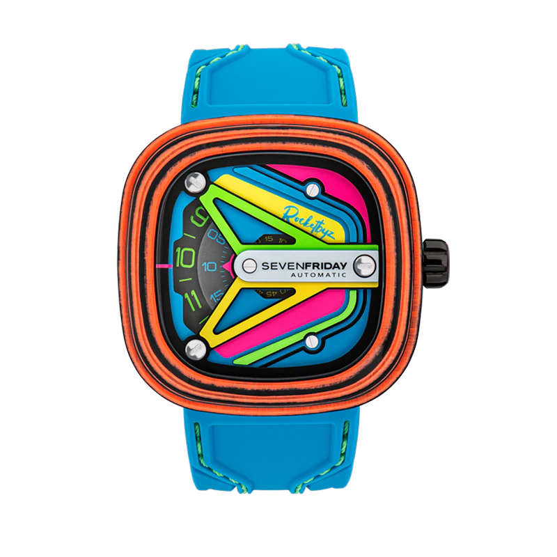 Men’s SEVENFRIDAY M3/05 “PIMP” M-Series Automatic Watch - Zeuskicks