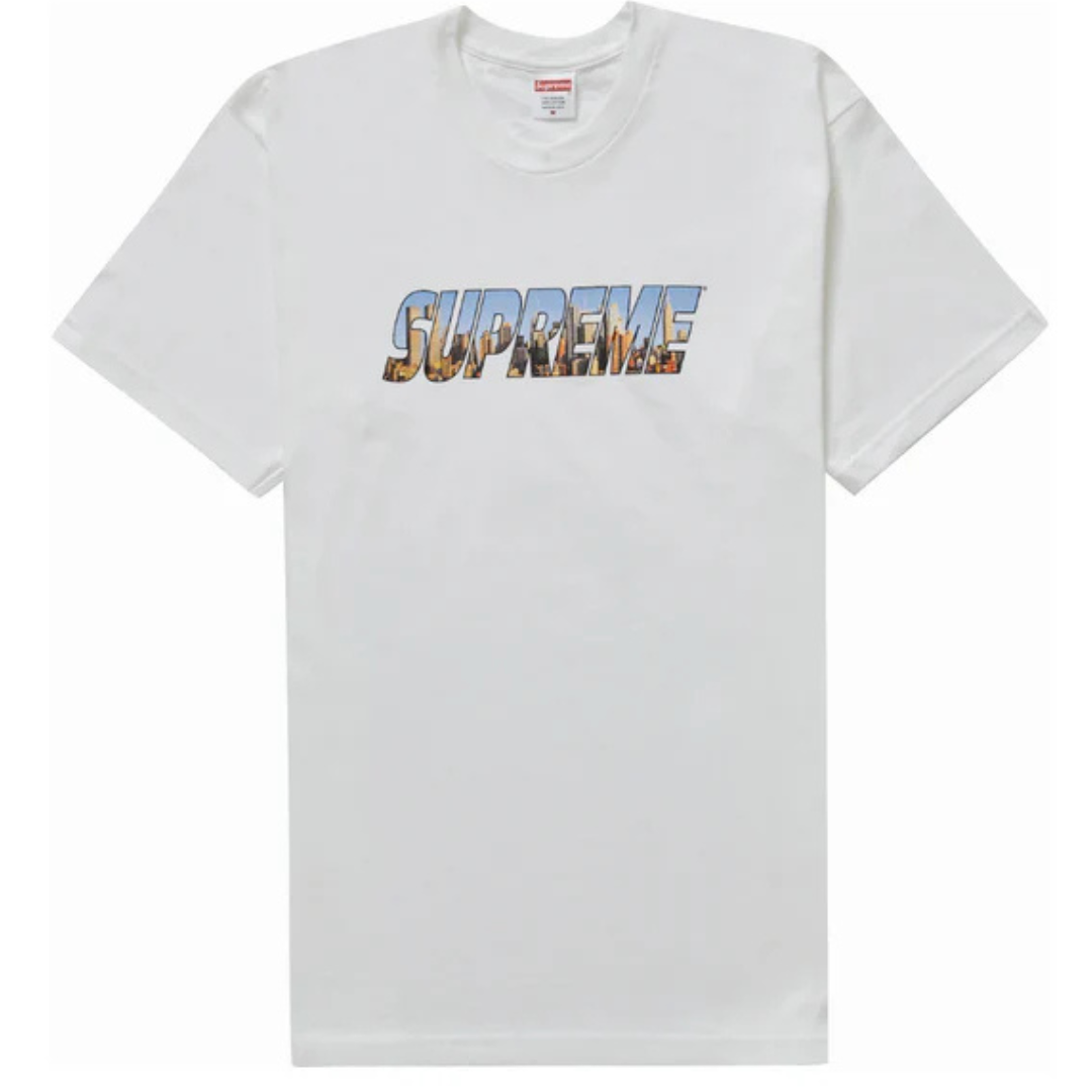 Supreme Gotham Tee White by SUPREME