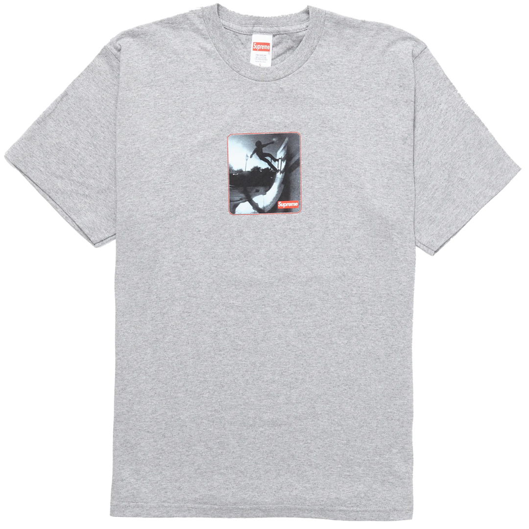 Supreme Shadow Tee Heather Grey by SUPREME