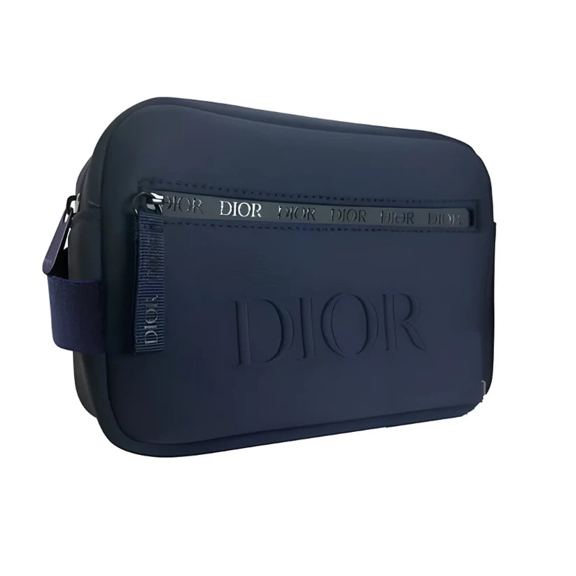 Dior Navy Wash Bag – Toiletry Pouch