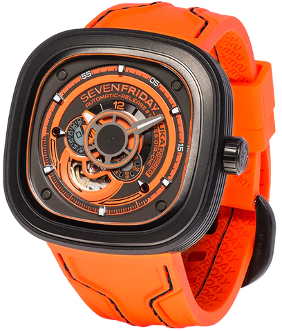 Men’s SEVENFRIDAY P3/07 KUKA III Edition Automatic Watch - Zeuskicks