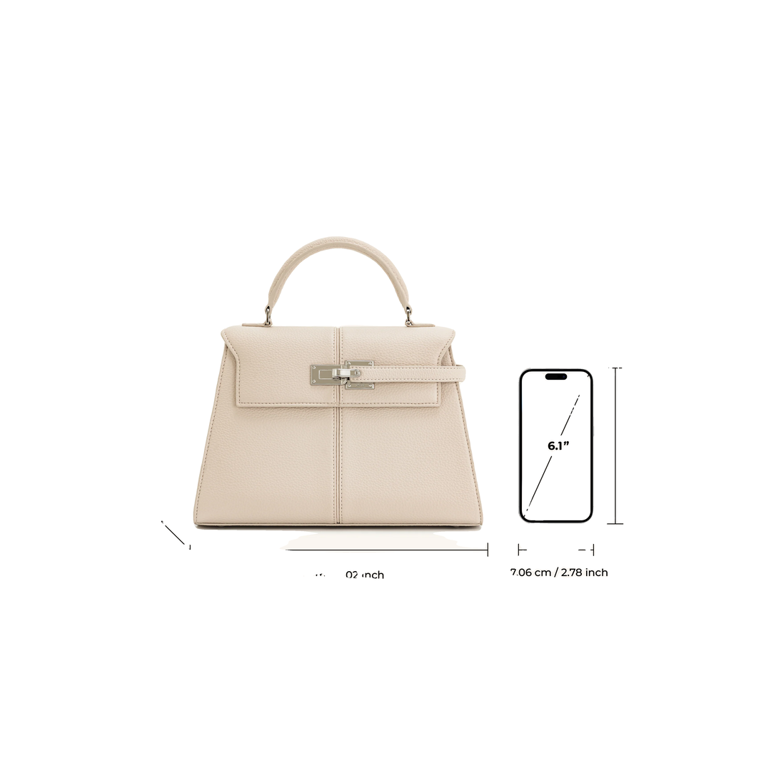 JW PEI Elise Large Top Handle Bag - White by JW PEI