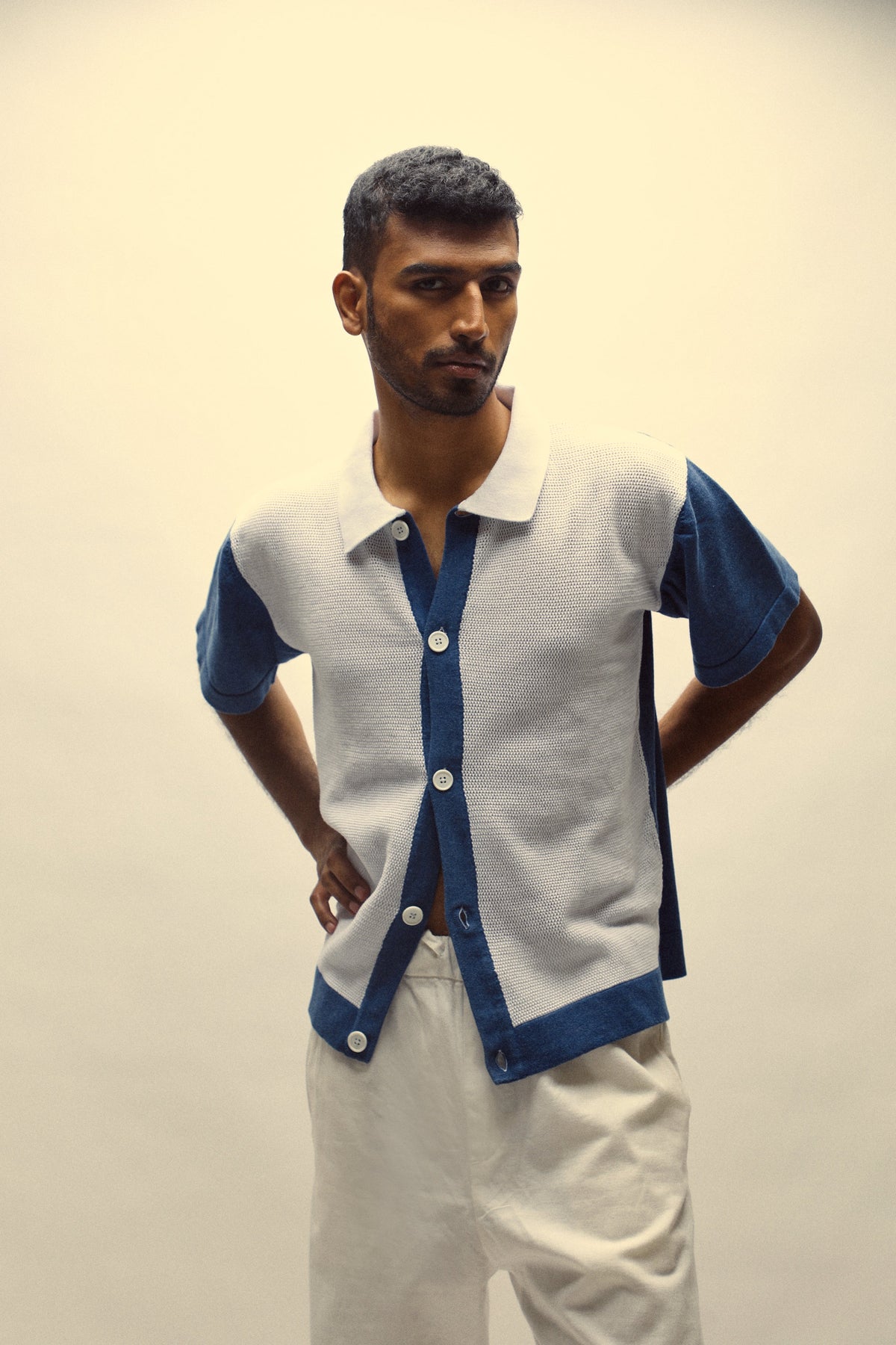 KNIT MESH SHIRT by STRUCT