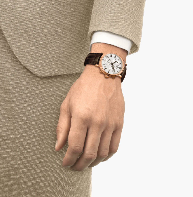 Men’s Tissot Carson Premium Chronograph T122.417.36.033.00 Quartz Watch