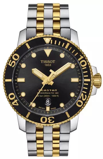 Men’s Tissot Seastar Powermatic 80 T120.407.22.051.00 Automatic Watch - Zeuskicks