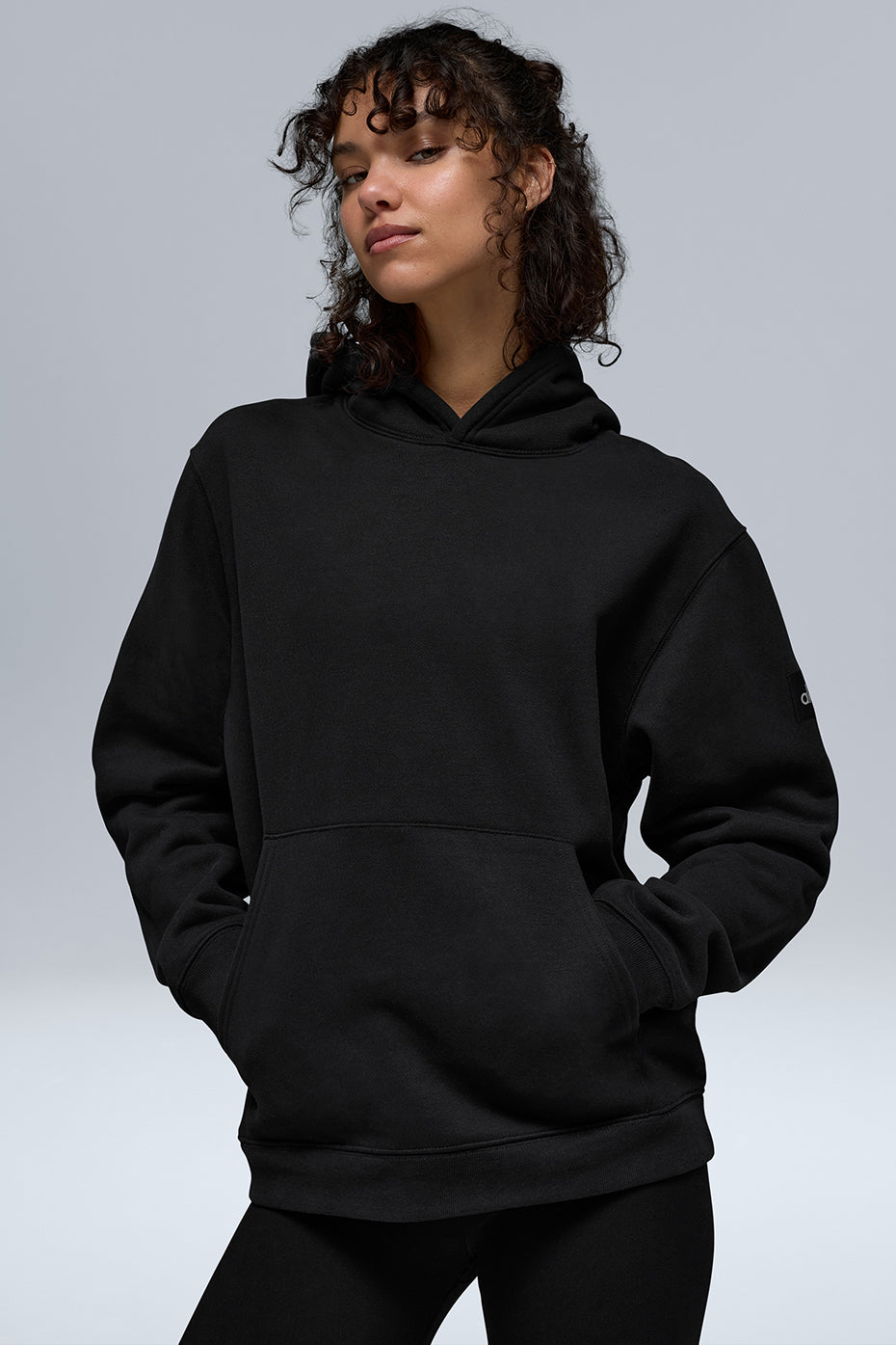 Renown Heavy Weight Hoodie - Black (U3013R)