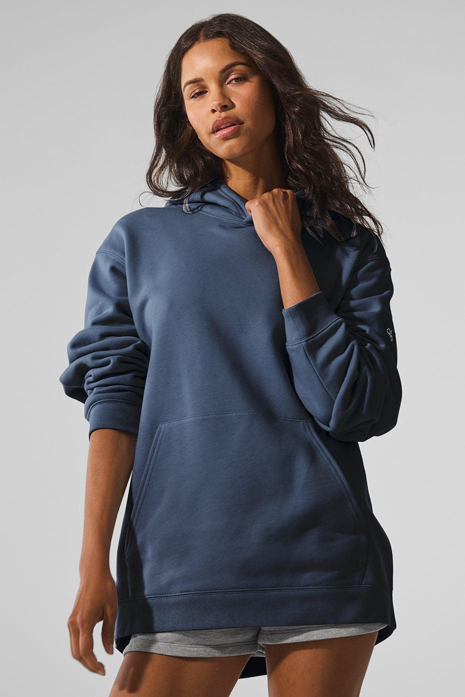 Renown Heavy Weight Hoodie - Bluestone (U3013R)