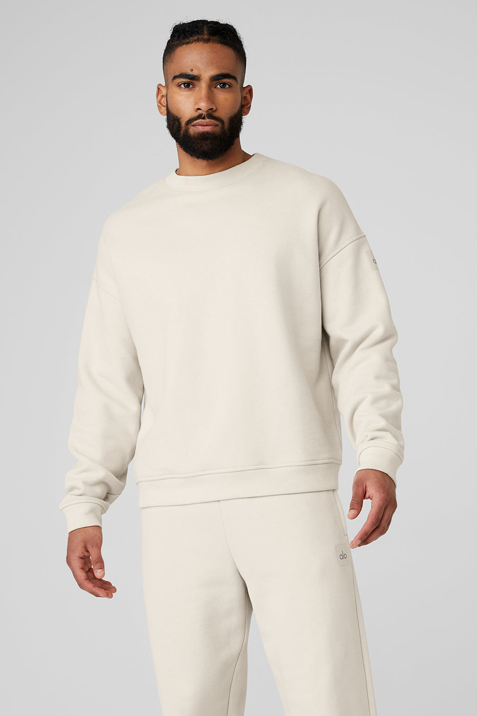 Renown Heavy Weight Crew Neck Pullover - Bone (MENSU3014R)