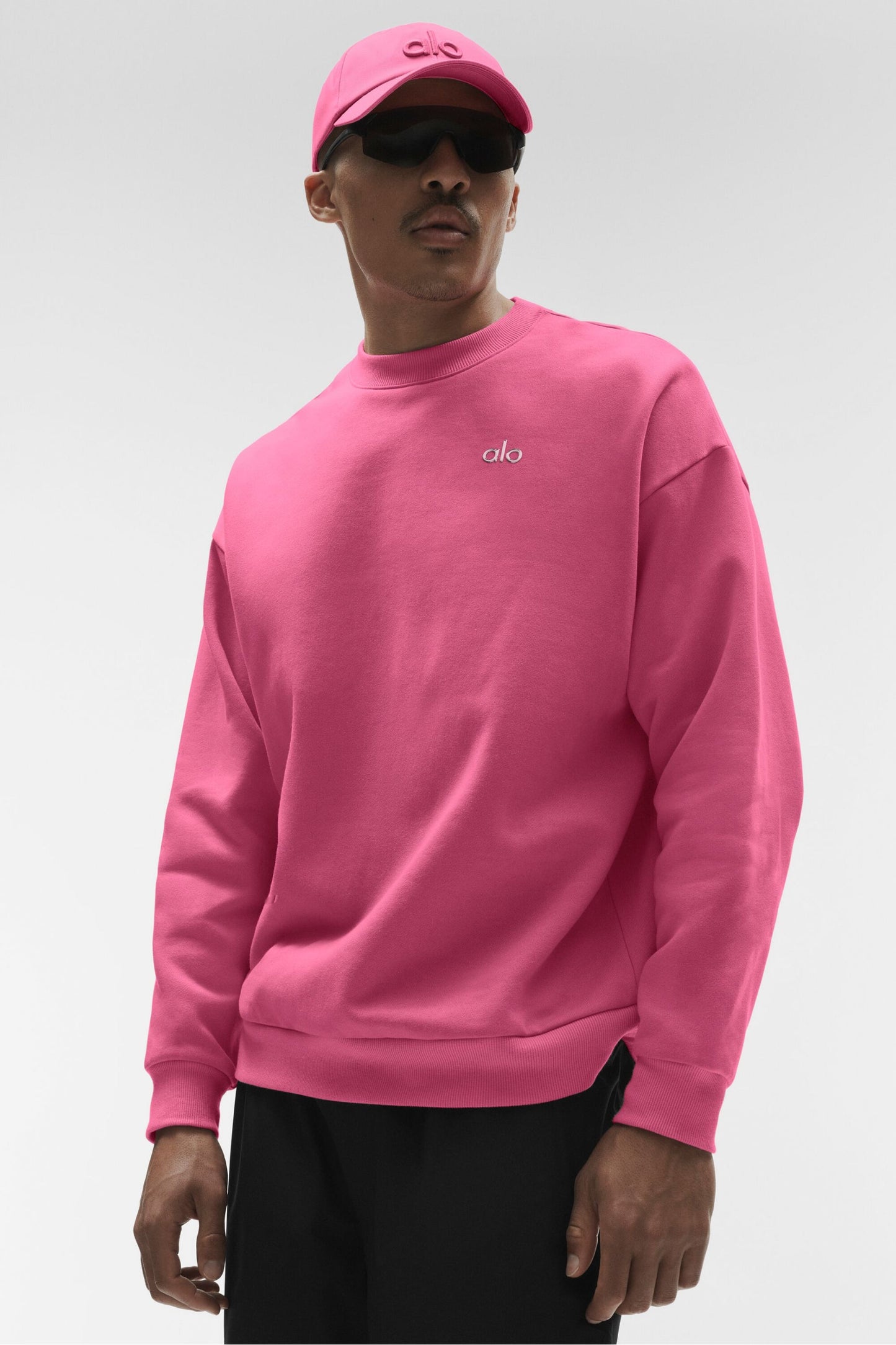 Accolade Crew Neck Pullover - Paradise Pink (MENSU3031RG)