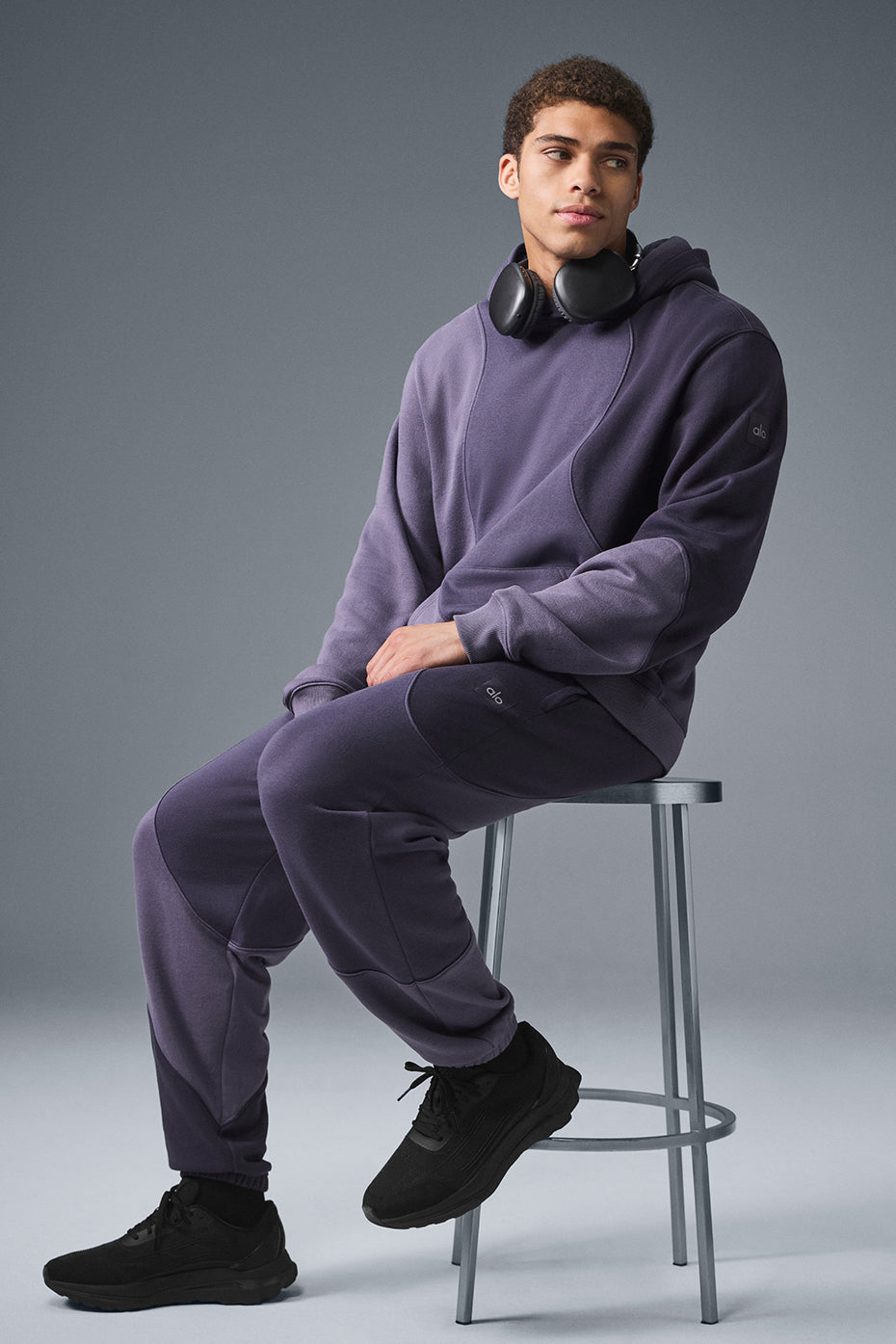 Make Waves Sweatpant - Italian Plum Tonal (MENSU5018R)