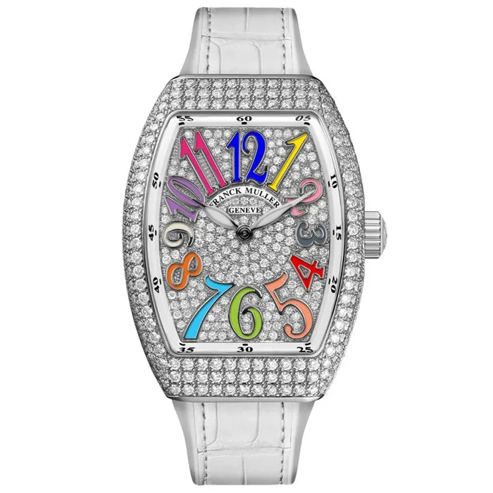 Men’s Franck Muller Vanguard V 35 QZ COL DRM D CD (BC) Quartz Watch