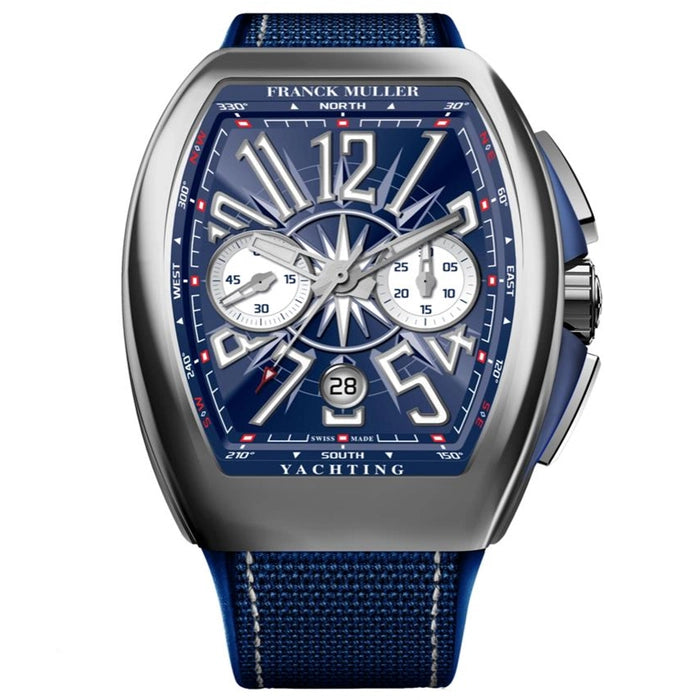 Men’s Franck Muller Vanguard V45 CC DT YACHTING AC.BL Chronograph Watch