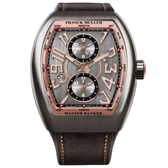 Men’s Franck Muller Master Banker V 45 MB SC DT BR (5N) TT Automatic Chronograph Watch