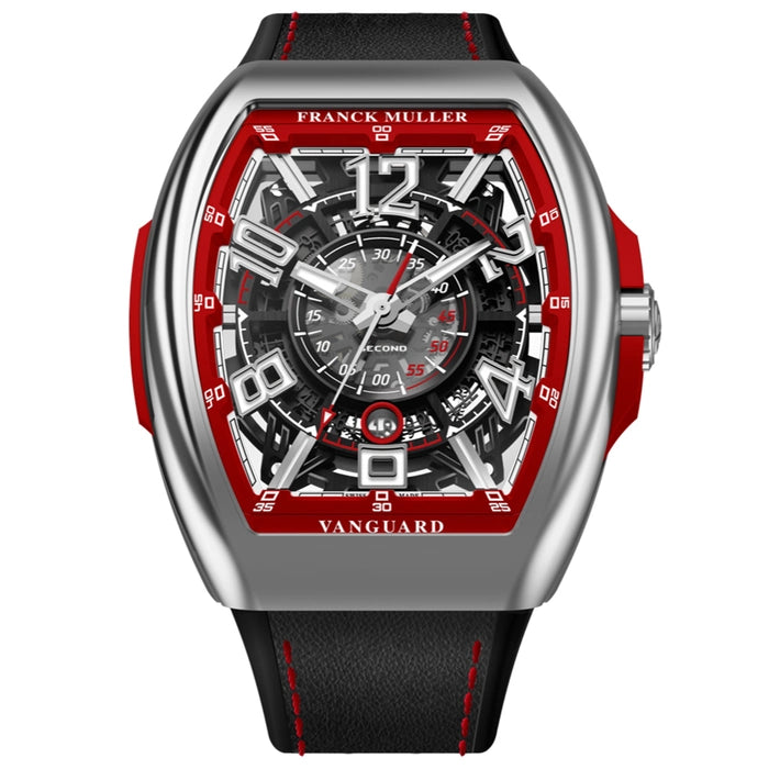 Men’s Franck Muller Vanguard V 45 SC DT SQT RCG (ER)AC Automatic Skeleton Watch
