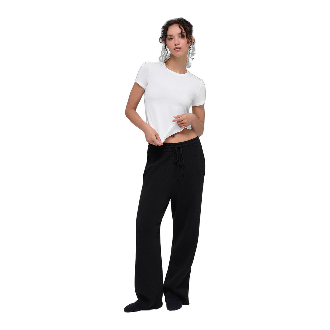 alo All Day Short Sleeve - White by Alo Yoga