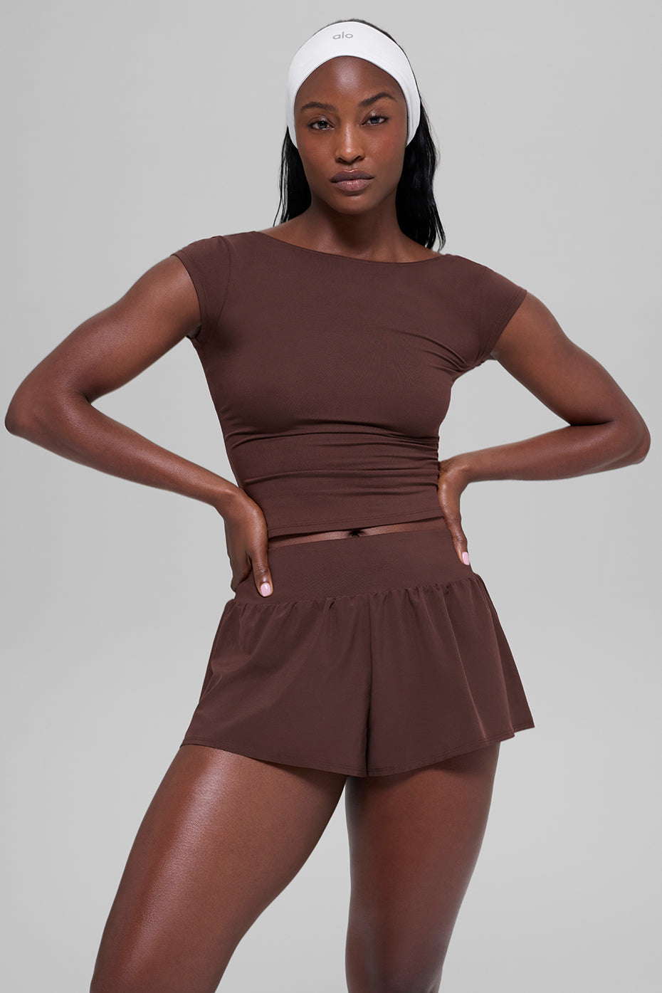 Alosoft Back For More Tee - Brownstone (W1492R)