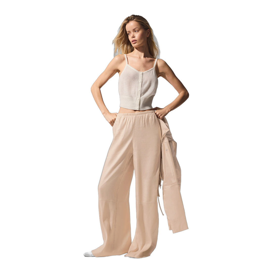 alo Sheer Cashmere Tank - Ivory by Alo Yoga