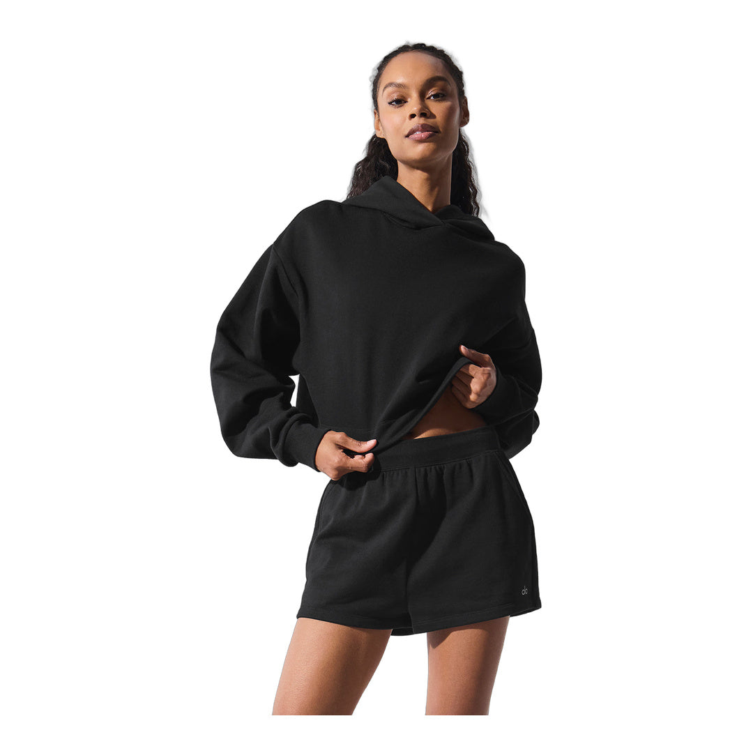 alo Bae Hoodie - Black by Alo Yoga
