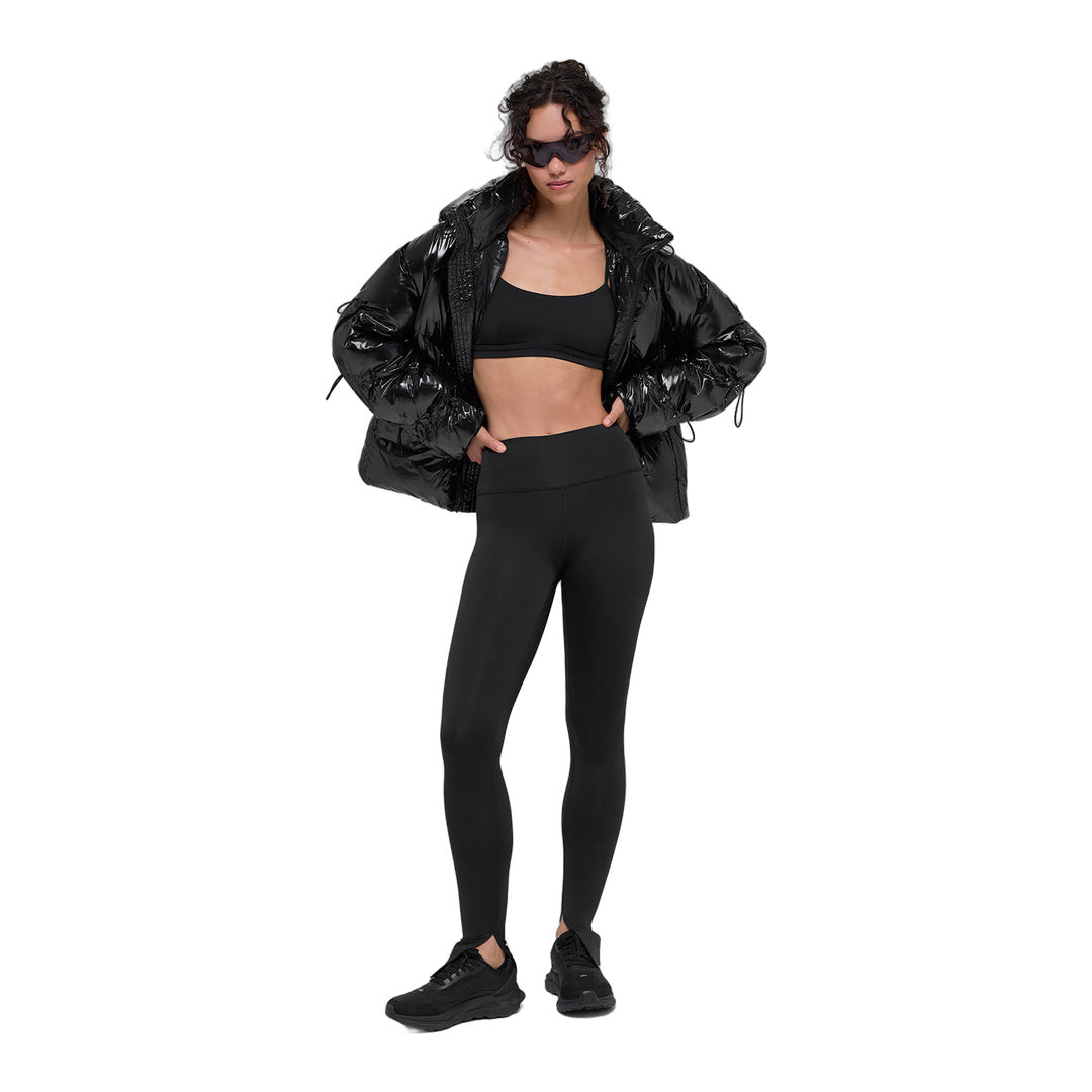 alo Stunner Puffer Jacket - Black by Alo Yoga