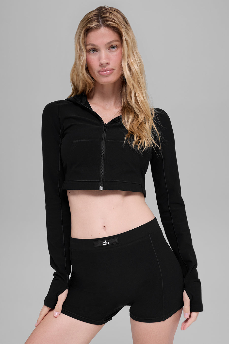 Alosoft Sincere Fitted Jacket - Black (W4736R)