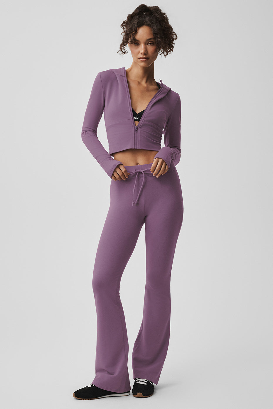 Sway Bootcut Sweatpant - Plum Kiss (W51304R)