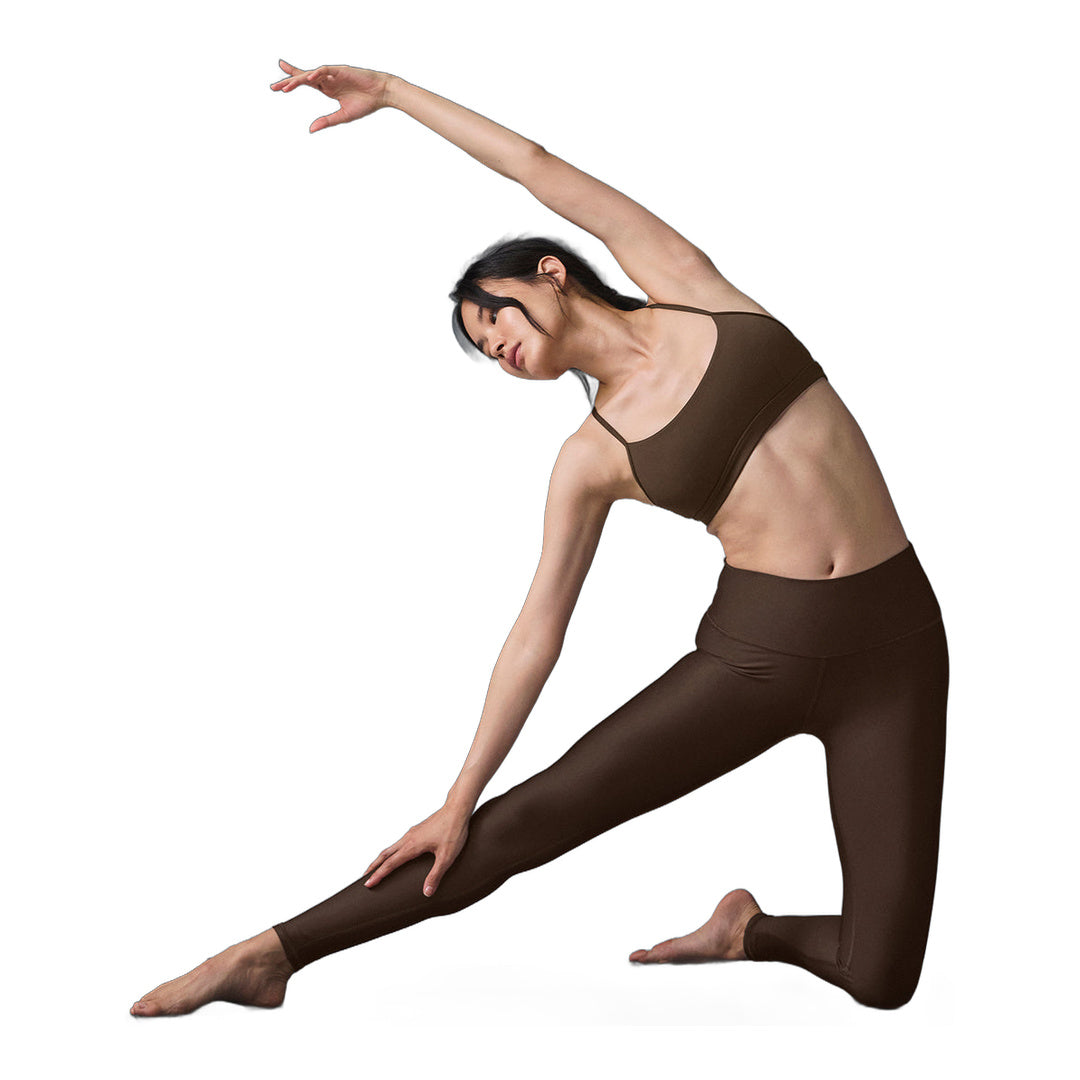 alo High-Waist Airlift Legging - Espresso by Alo Yoga