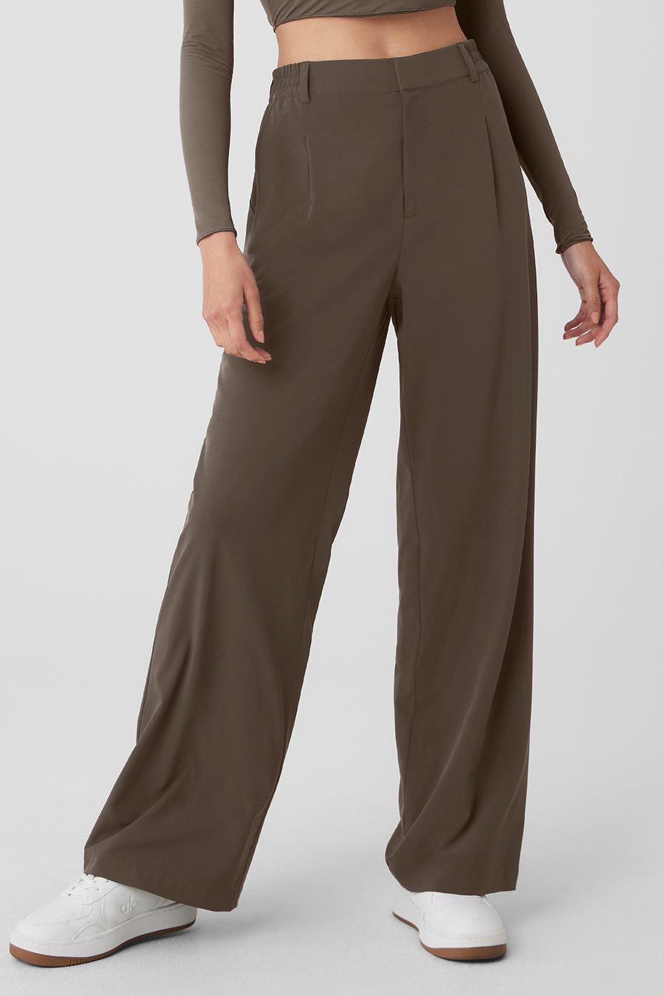 High-Waist Pursuit Trouser - Olive Tree (W51208R)