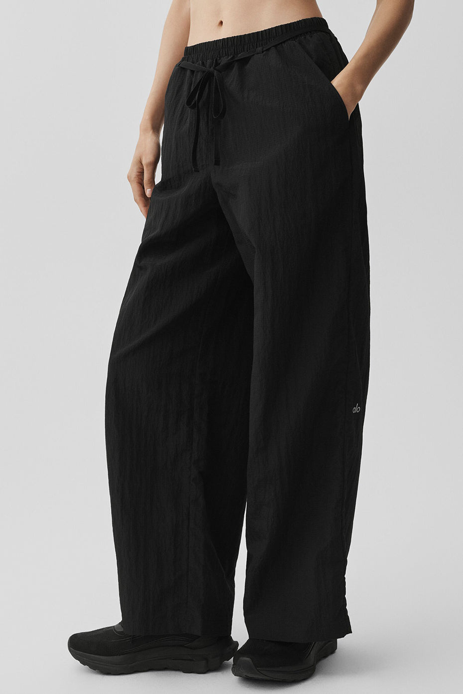Ripstop Electric Straight Leg Pant - Black (W54320R)