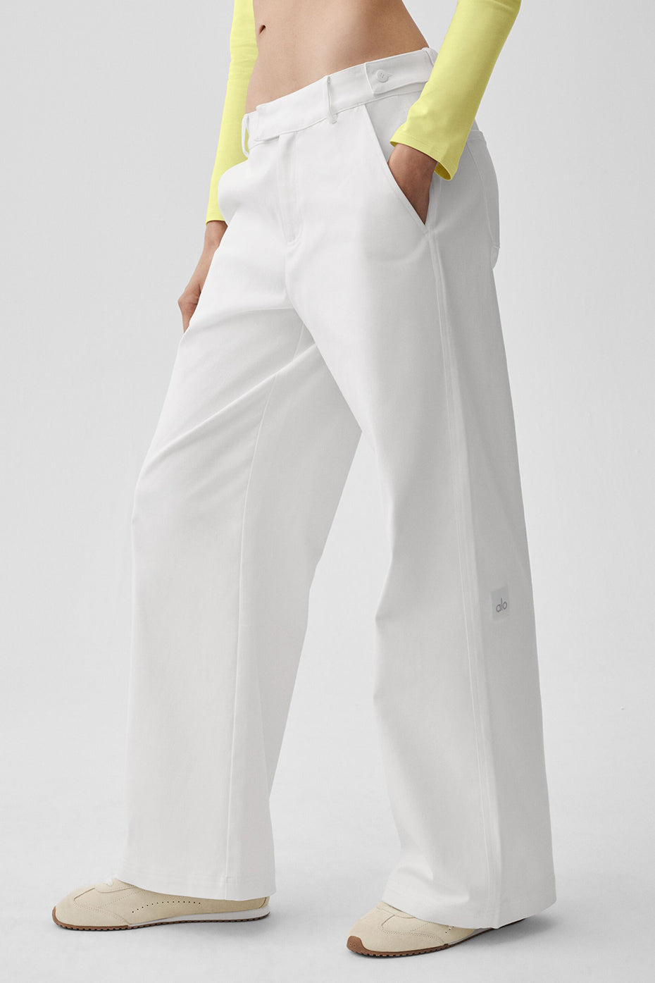 High Road Straight Leg Pant - White (W54321R)