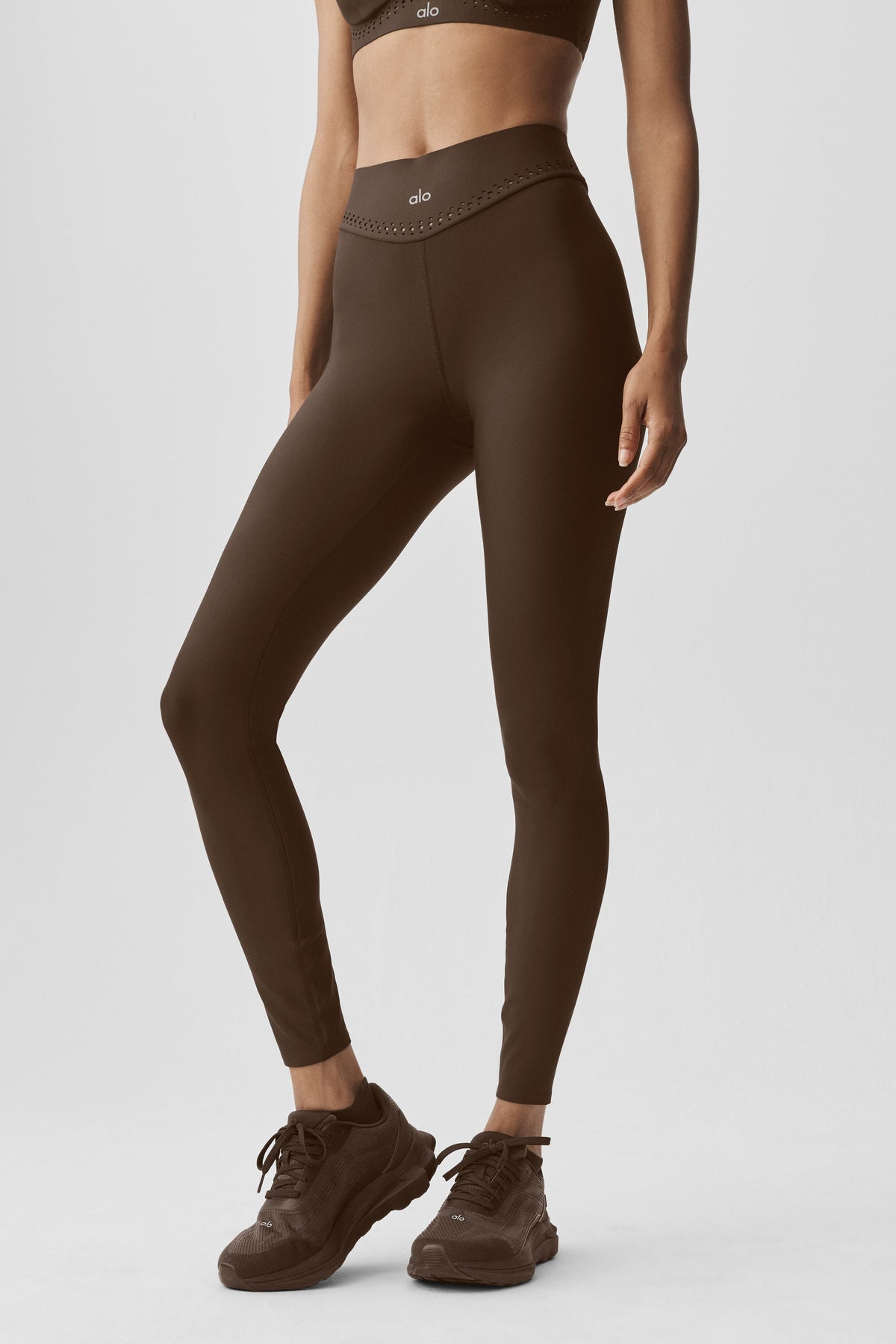 Alo Yoga Airlift High-Waist Superstar Legging in Espresso, product image 4 of 4