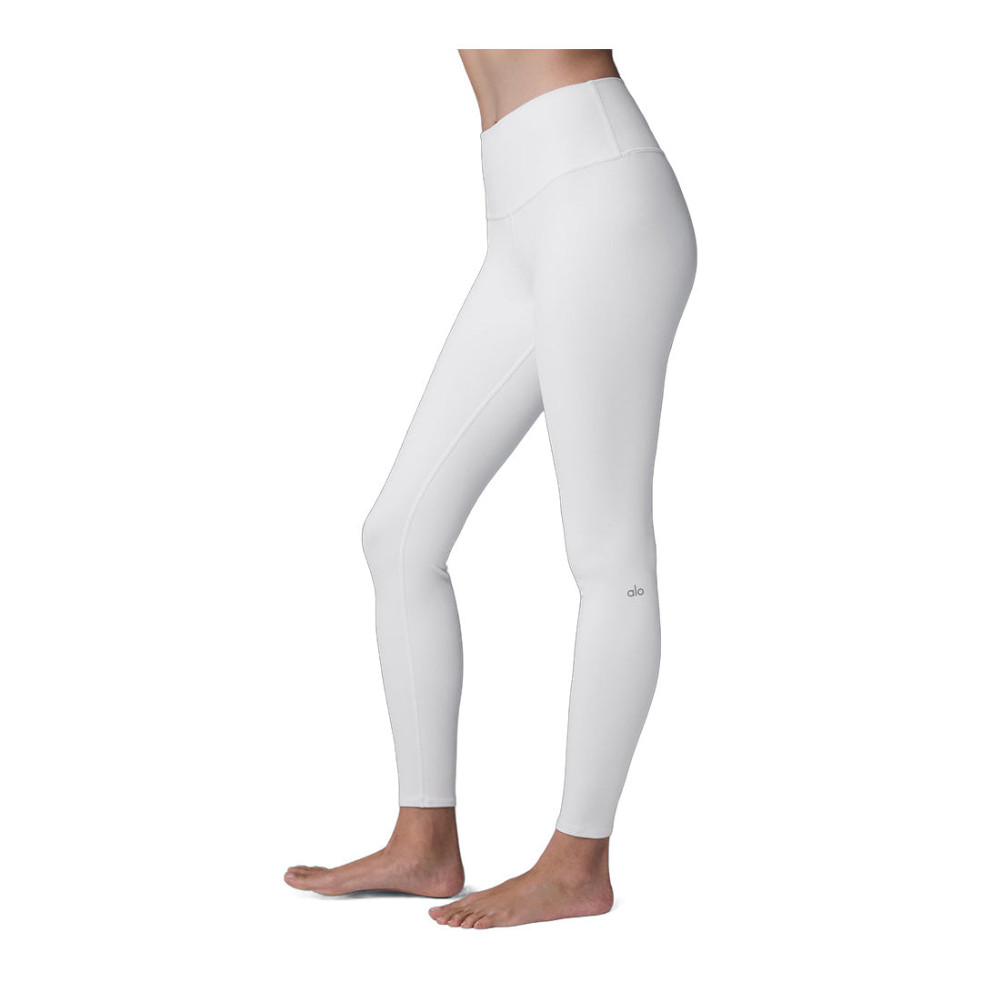 alo High-Waist Airbrush Legging - White by Alo Yoga