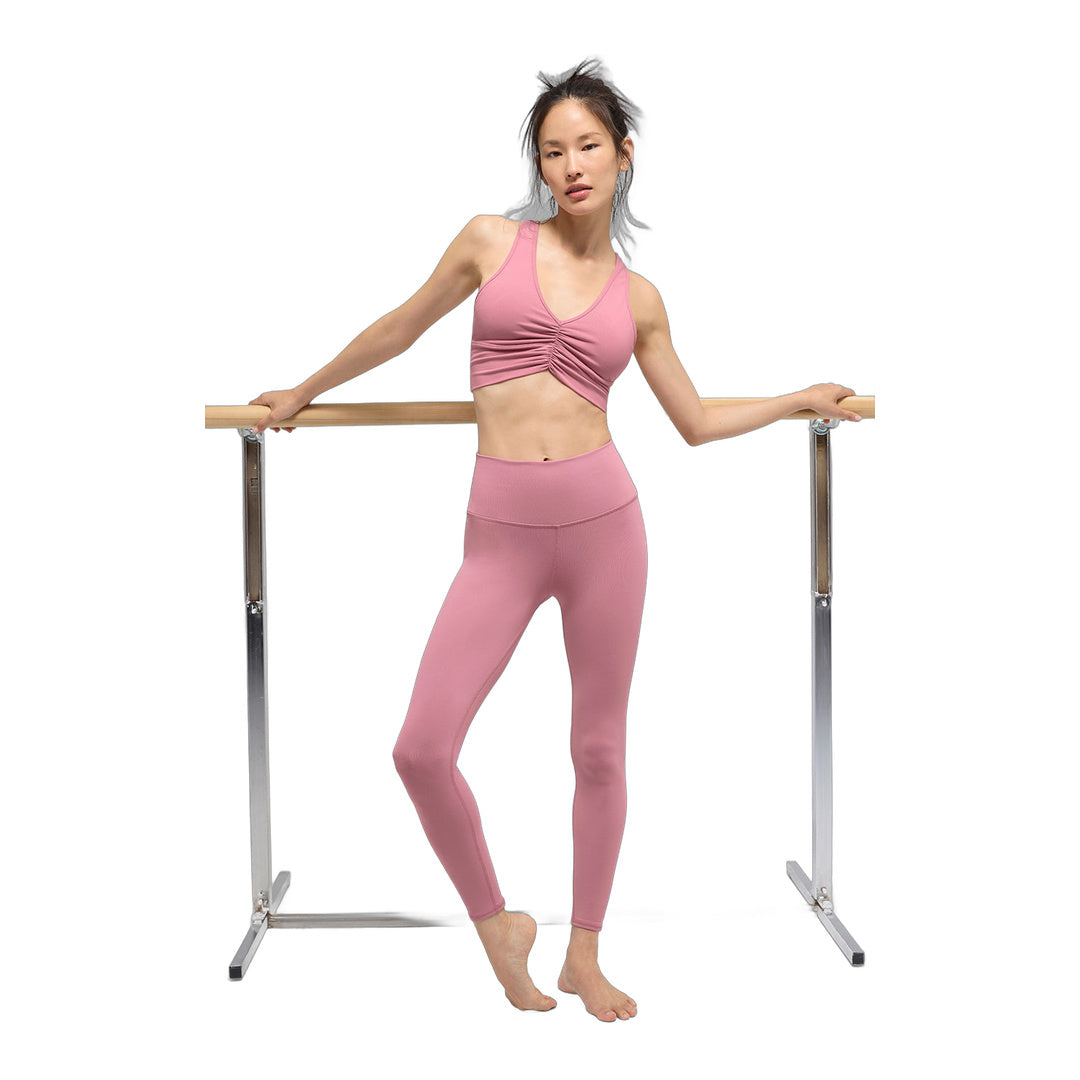 alo 7/8 High-Waist Airbrush Legging - Pink Wild Rose by Alo Yoga