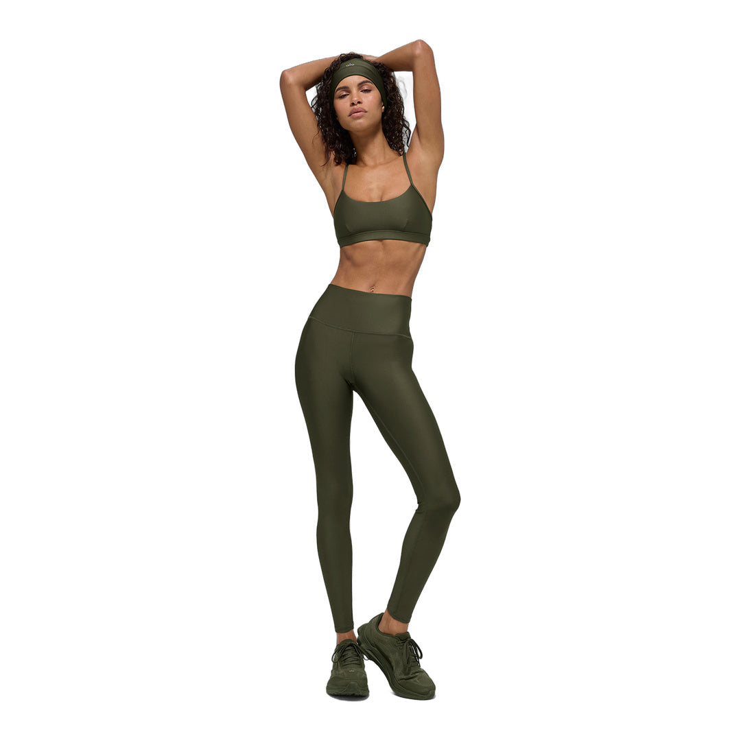 alo 7/8 High-Waist Airlift Legging - Green Olive by Alo Yoga