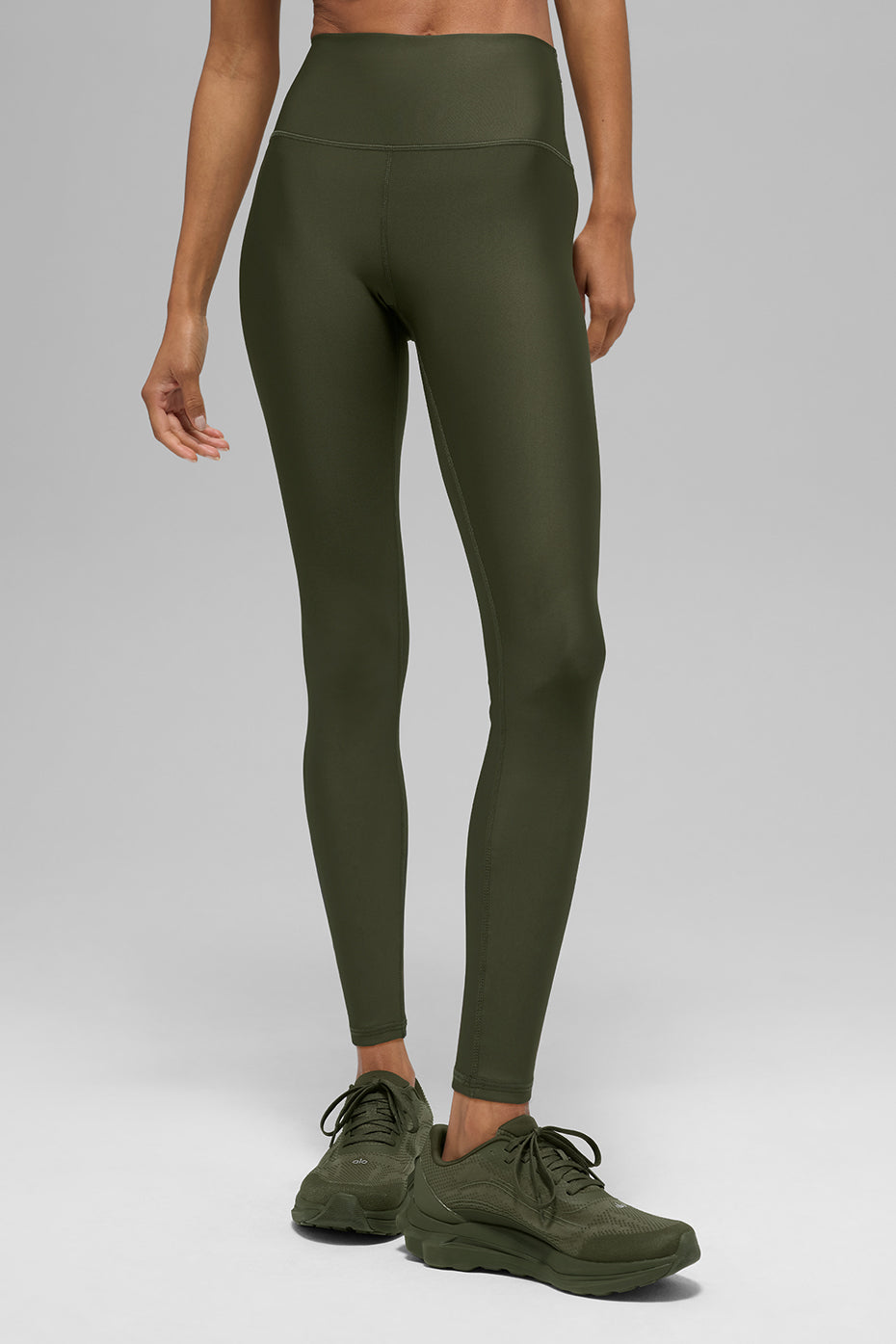 7/8 High-Waist Airlift Legging - Green Olive (W5766R)