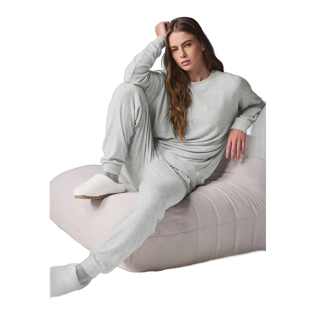 alo Soho Sweatpant - Athletic Heather Grey by Alo Yoga