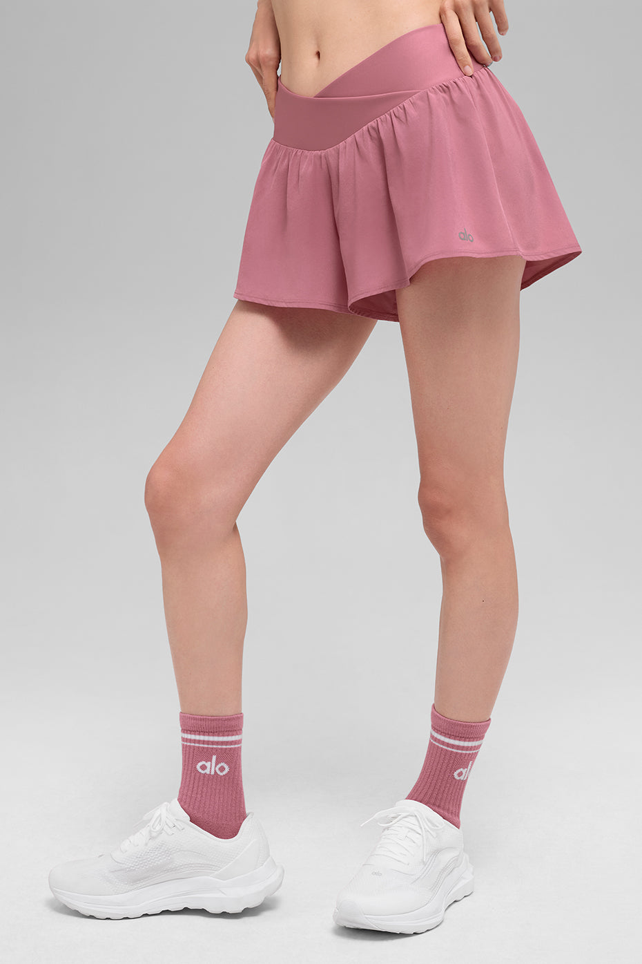 V-Cute Running Short - Pink Wild Rose (W6536R)
