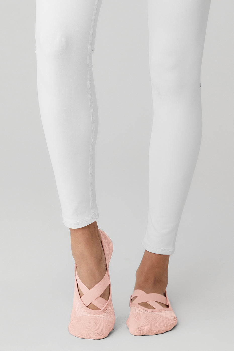 Women's Pivot Barre Sock - Pale Mauve (A0094W)