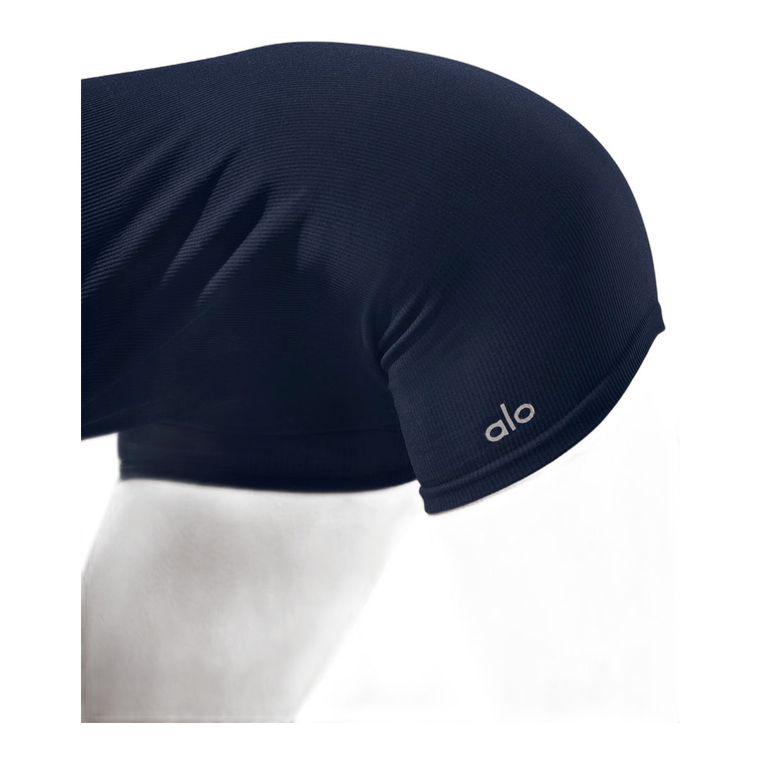 alo Seamless Ribbed Favorite Onesie - Navy by Alo Yoga