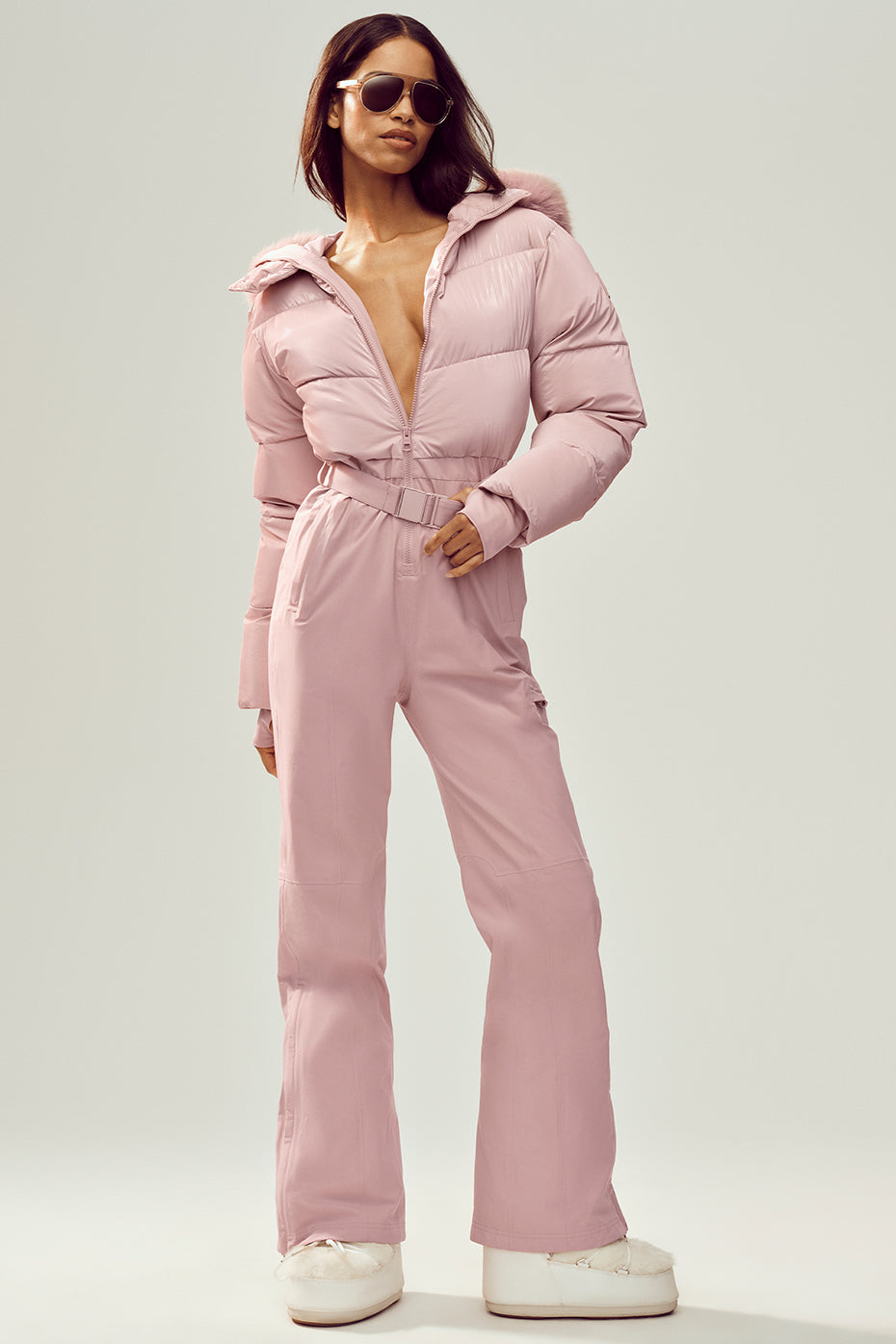 Polar Star Ski Suit - Pink Champagne (W8308P)